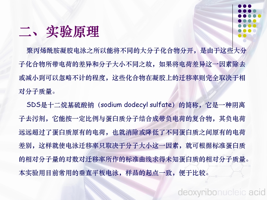 PAGE测定蛋白质的相对分子量.ppt_第3页