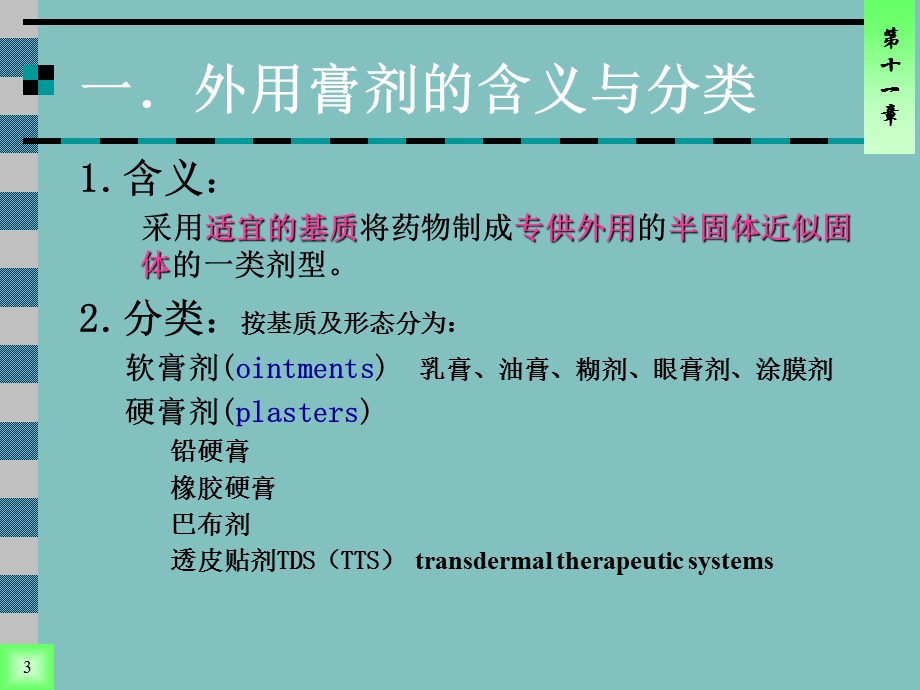 医院常见药物介绍-第11章外用膏剂.ppt_第3页