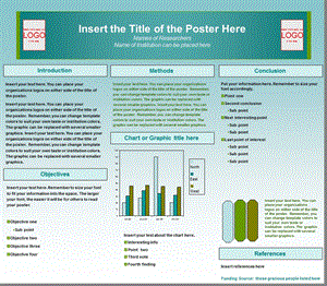 学术会议poster模板83657.ppt