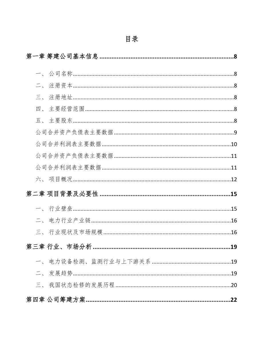 句容关于成立输配电测试设备公司可行性研究报告.docx_第2页