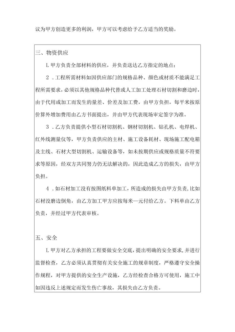 外墙石材干挂分包合同书.docx_第2页