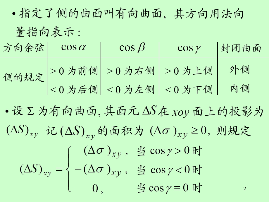 对坐标的曲面积分.ppt_第2页