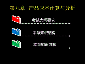 产品成本计算与分析.ppt