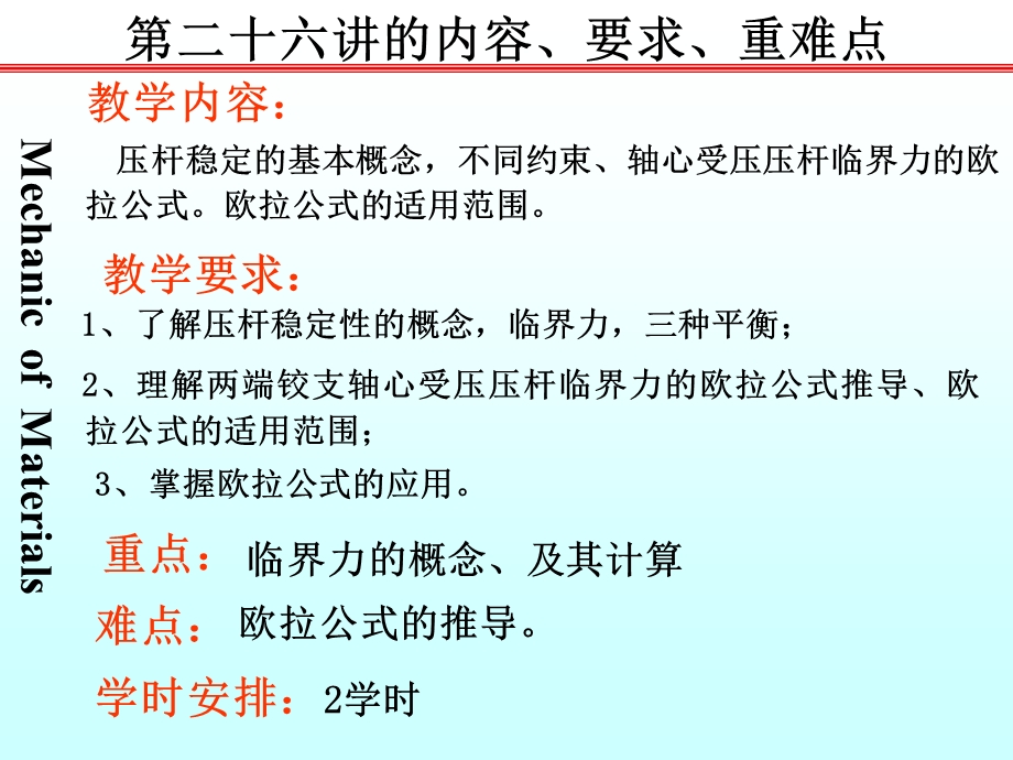 压杆稳定概念欧拉公式计算临界力.ppt_第2页