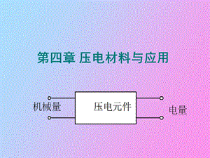 压电功能材料.ppt