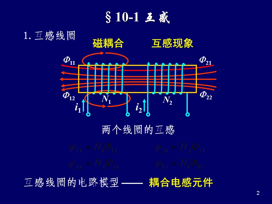 互感、含有耦合电感电路的计算.ppt_第2页