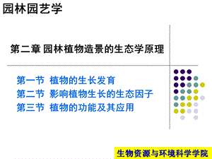 园林植物与环境因子.ppt