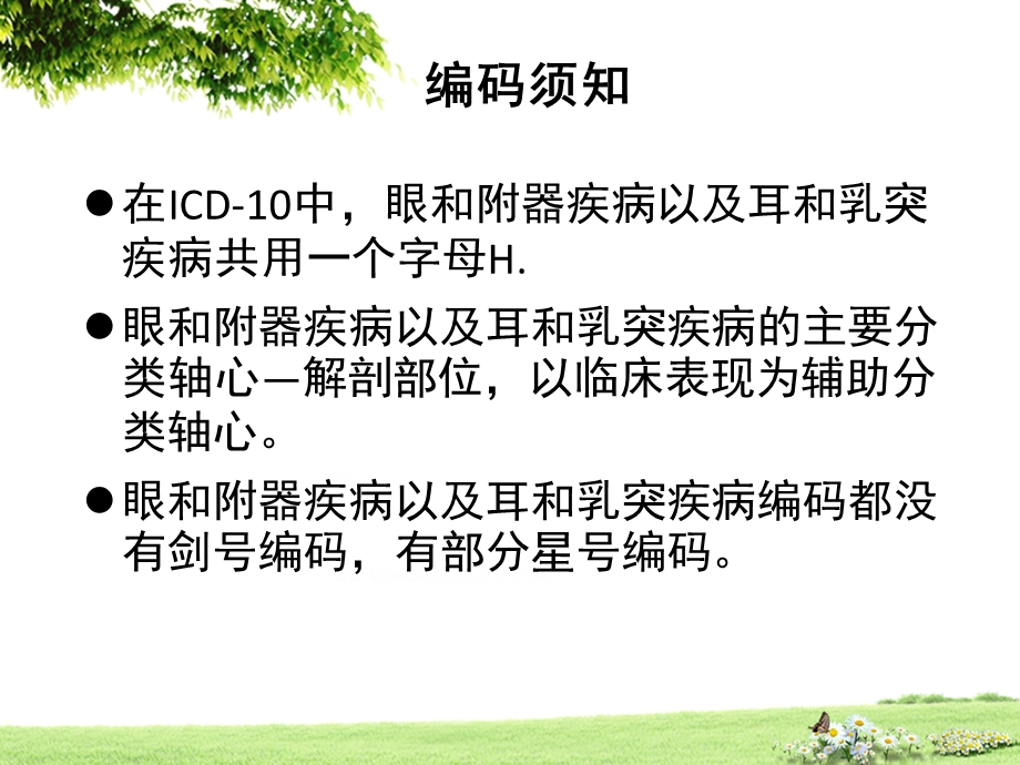 王振娟：国际疾病分类编码员培训(ICD10眼和耳疾病章节).ppt_第2页