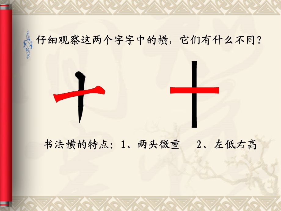 小学三年级写字课横.ppt_第3页