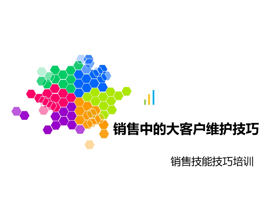 大客户维护的技巧.ppt_第1页