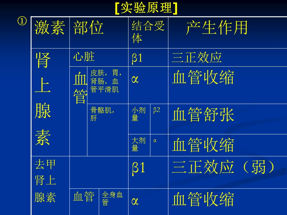 比较肾上腺素和去甲肾上腺素对心脏和血管的影响2.ppt_第3页