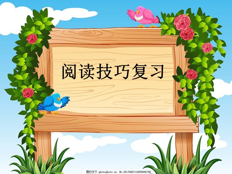 小学阅读技巧复习.ppt_第1页