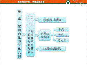 平面的法向量与平面的向量表示.ppt