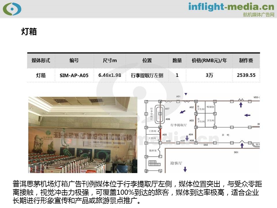 普洱思茅机场广告灯箱广告看板广告贴纸广告刊例价.ppt_第2页