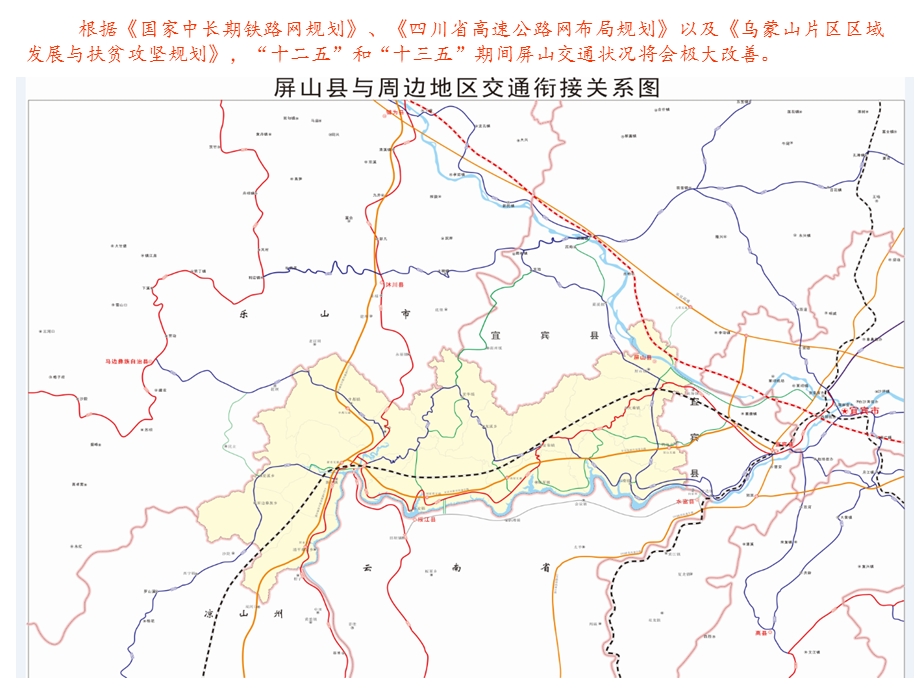 交通局屏山县交通发展规划报告.ppt_第3页