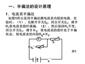 半偏法测电表内阻.ppt