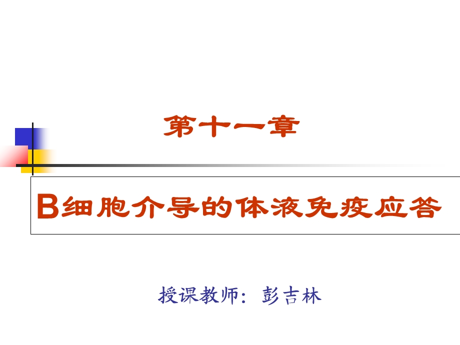 医学免疫学体液免疫应答.ppt_第1页