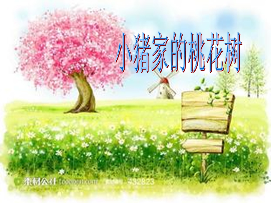 小猪家的桃花树.ppt_第1页