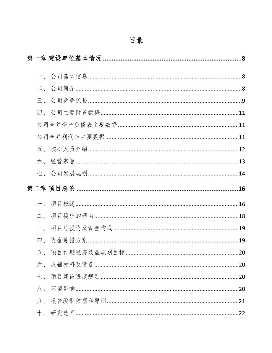 吉林市起动电机项目可行性研究报告.docx_第1页