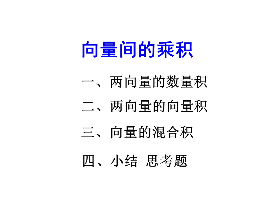 向量间的乘积.ppt_第1页