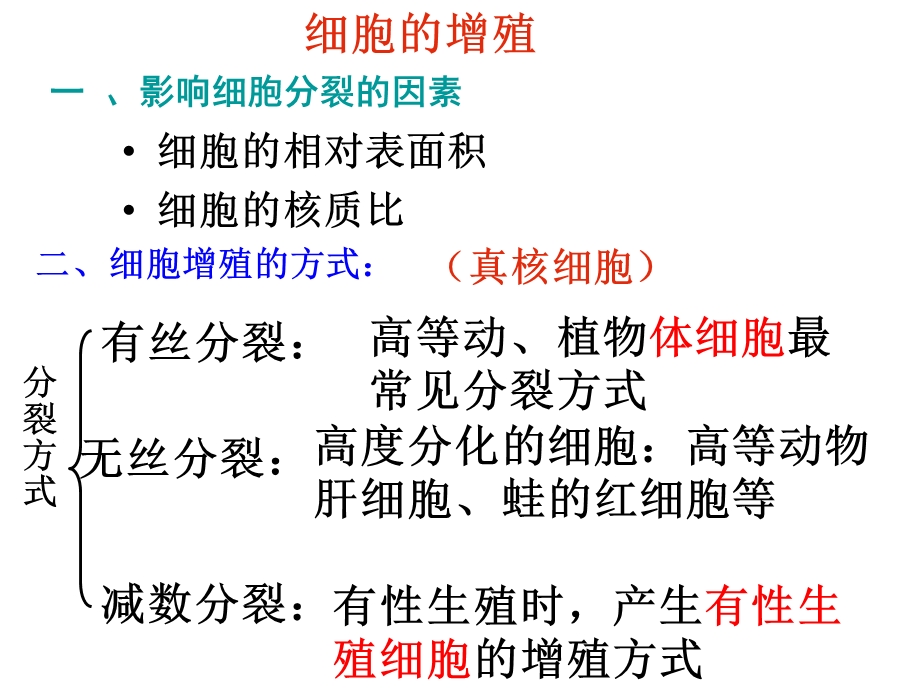 细胞的生命历程和遗传的细胞学基础(赵老师).ppt_第2页