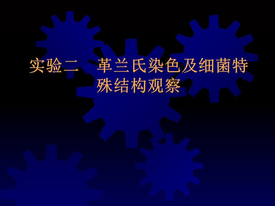 实验二革兰氏染色及细菌特殊结构观察.ppt_第1页