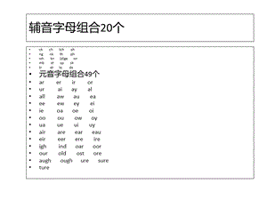 字母组合及对应单词.ppt