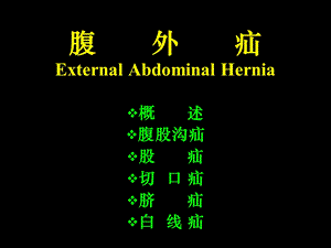 医学超级全腹外疝ExternalAbdominalHernia.ppt