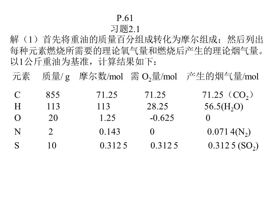 大气污染控制工程第二版习题答案.ppt_第1页