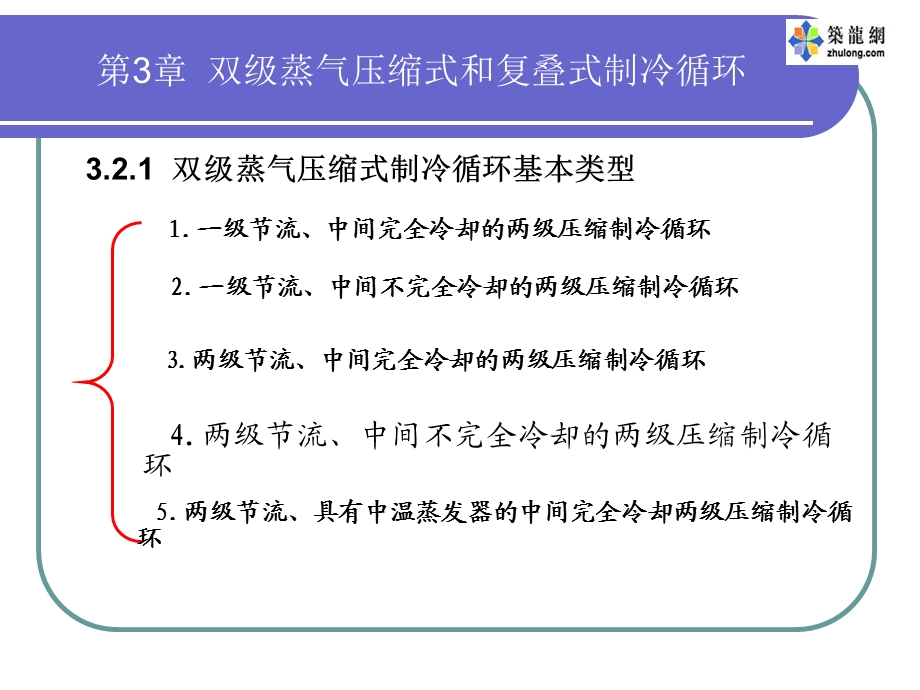 双级蒸气压缩式和复叠式制冷循环讲稿.ppt_第3页