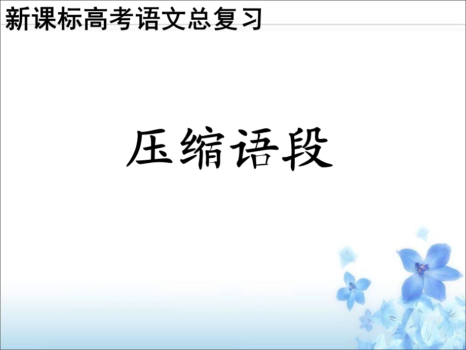 压缩语段-语段概括、关键词.ppt_第1页