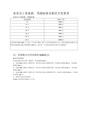 医美市场渠道业务员薪资标准.docx