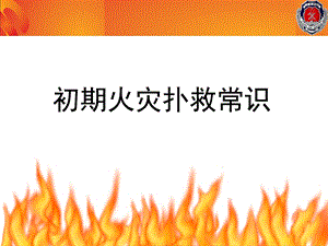 初期火灾扑救常识.ppt