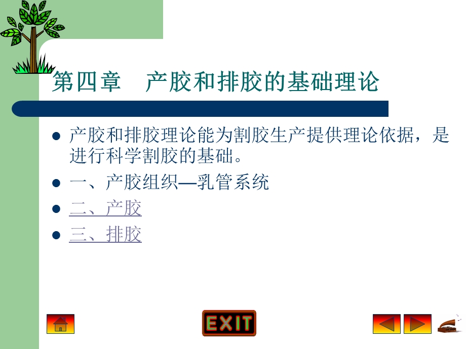 产胶和排胶的基础理论.ppt_第1页