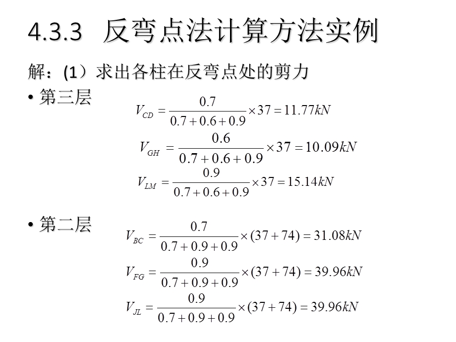 反弯点法计算方法实例.ppt_第2页