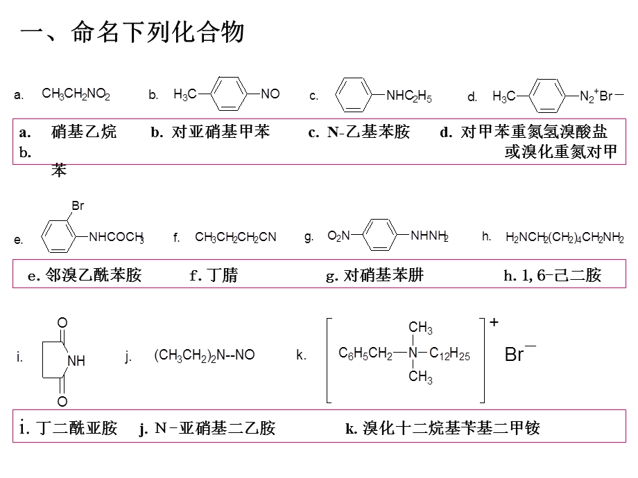 含氮化合物思考题及答案.ppt_第2页