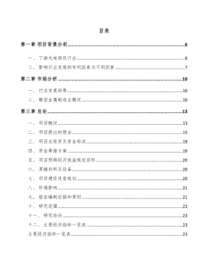 台州精密金属结构件项目可行性研究报告.docx