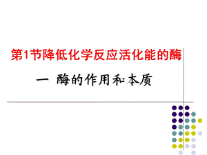 酶的作用.ppt