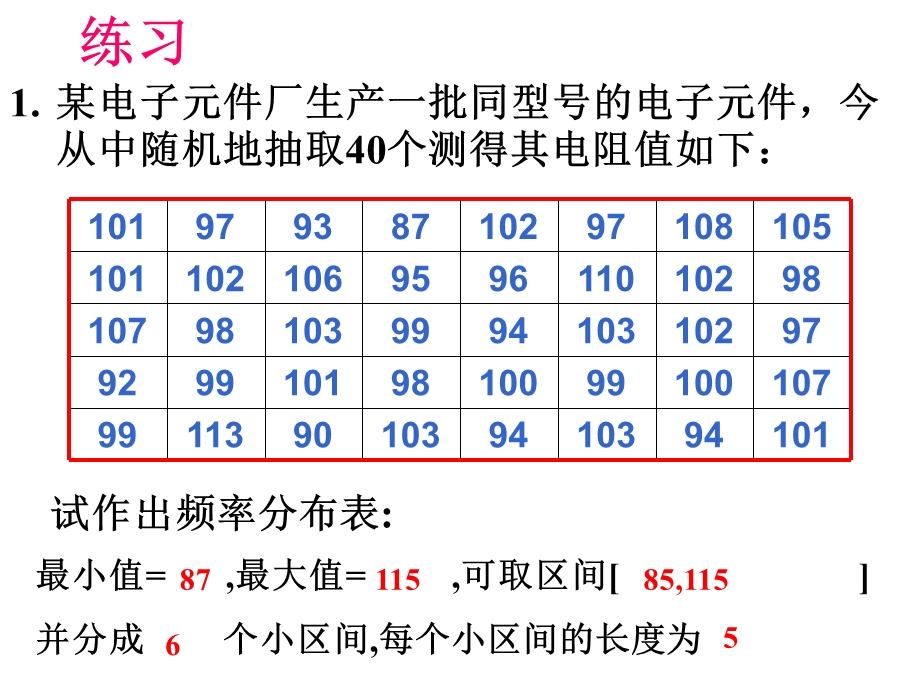 求极差即一组数据中最大值与最小值的差.ppt_第2页