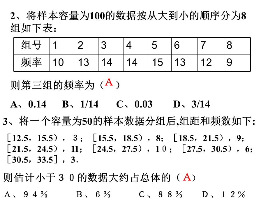 求极差即一组数据中最大值与最小值的差.ppt_第3页