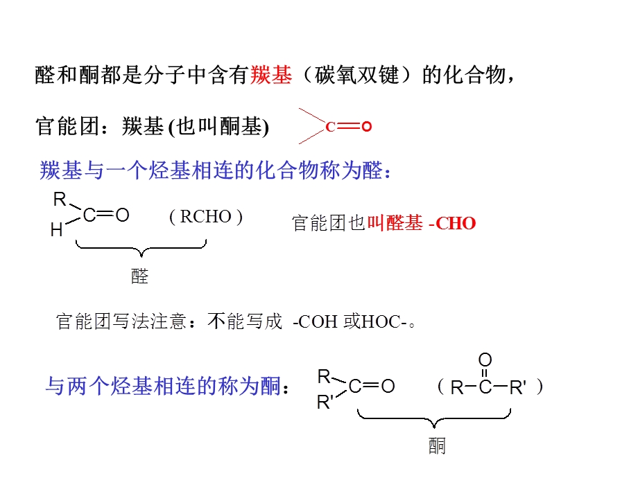 有机化学第十一章醛和酮.ppt_第2页