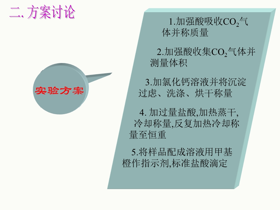 有关混合物中物质含量测定方法的探究cjh.ppt_第2页