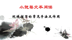 小说环境描写的常见手法及作用.ppt