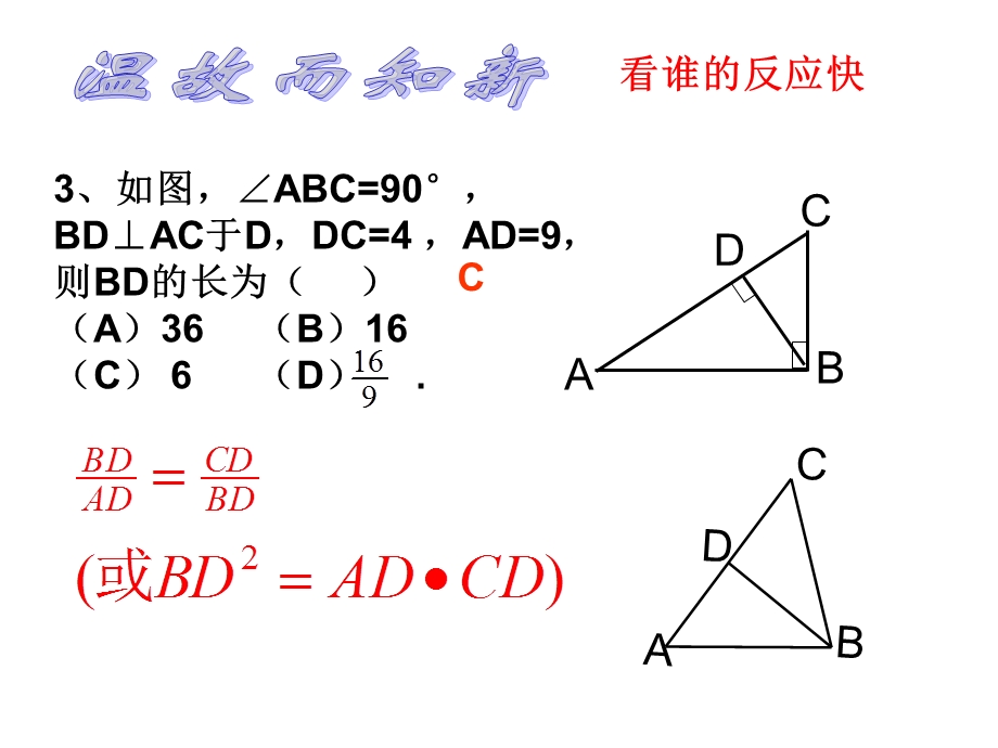 相似三角形专题复习几个常用图形的简单应用.ppt_第3页