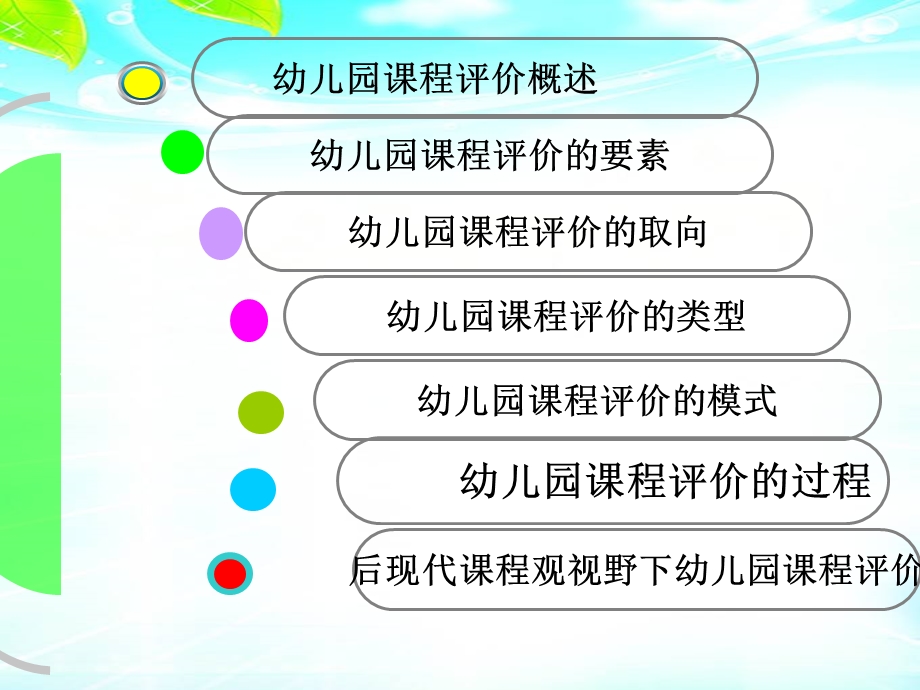 幼儿园课程评价.ppt_第2页