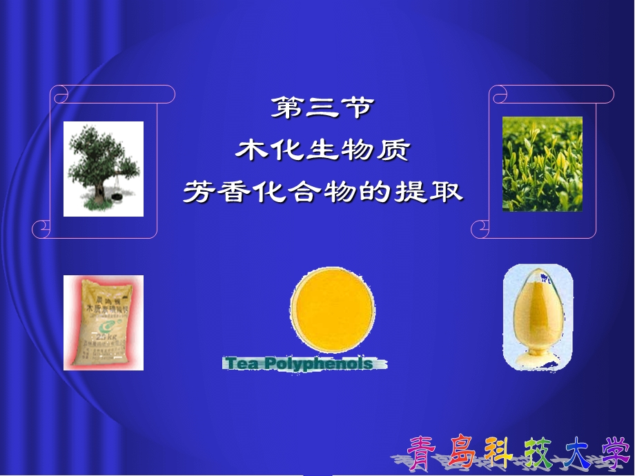 木化生物质芳香化合物的提取.ppt_第1页