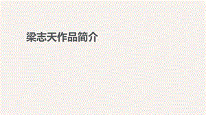 梁志天室内设计分析.ppt