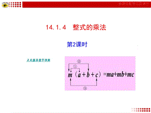 整式的乘法第二课时初二数学上册.ppt