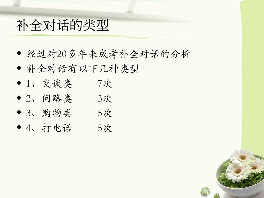 成考英语补全对话课件.ppt_第2页