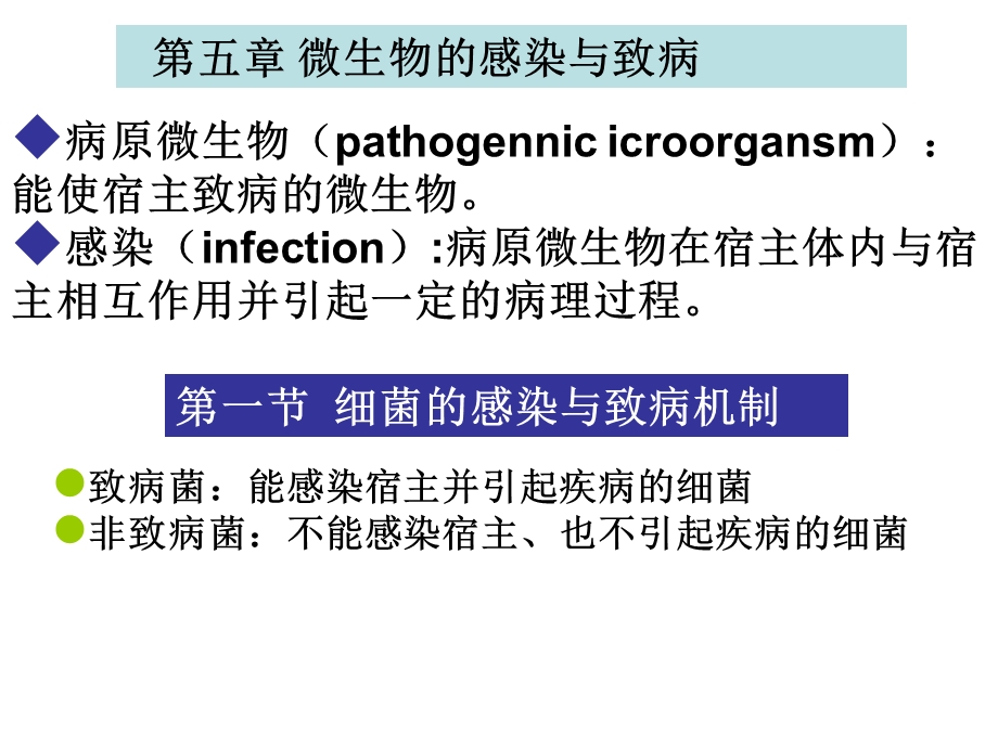 微生物的感染与致病.ppt_第1页